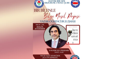 Bir Bilenle Bilge Nesil Projesi - Yazar Öğrenci Buluşması